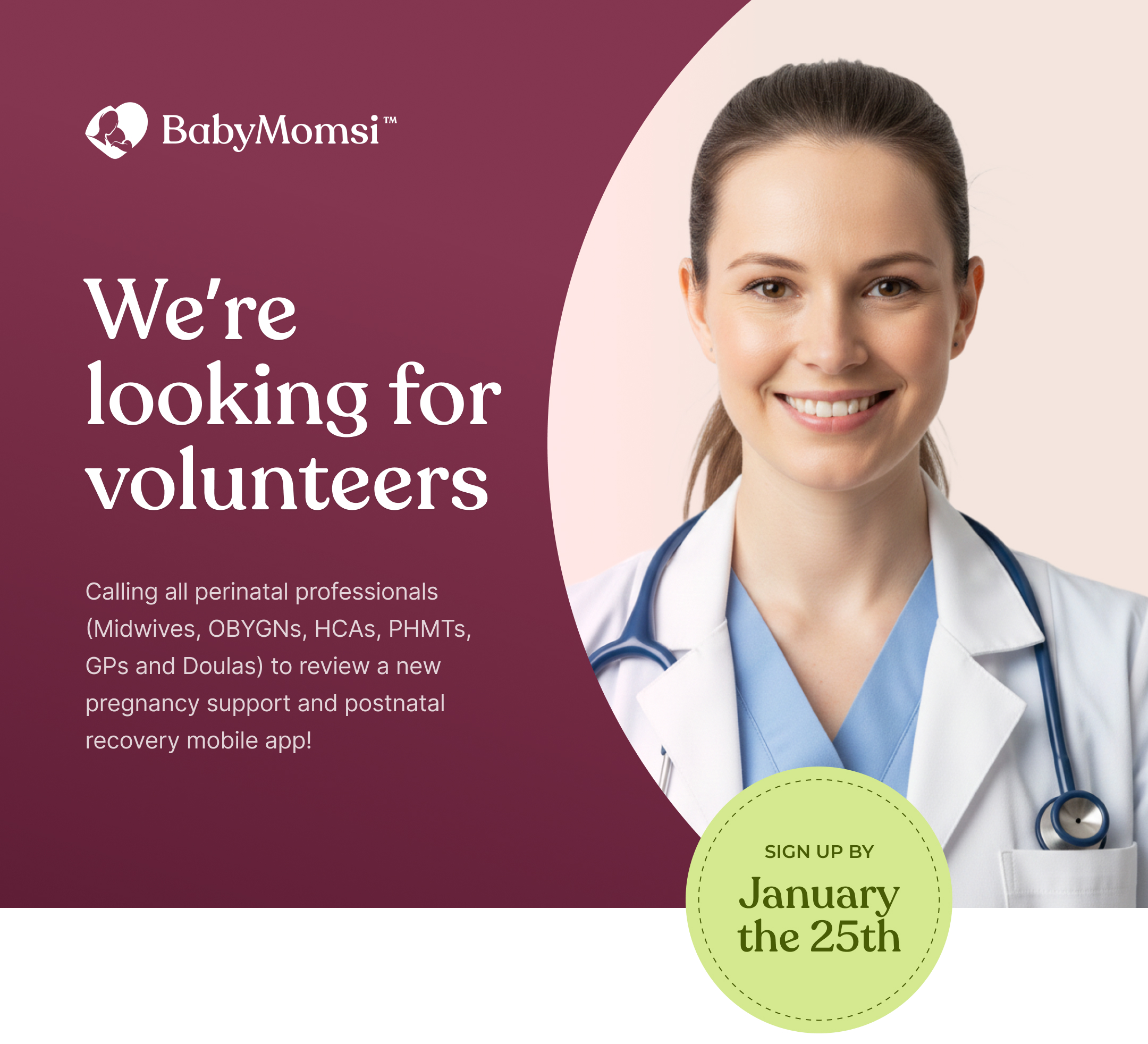 BabyMomsi Research for clinicians